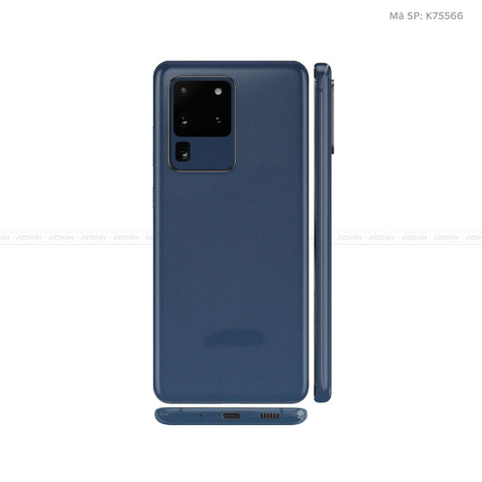 Dán Skin Galaxy S20 Series Đổi Màu Xanh Tím | K75566