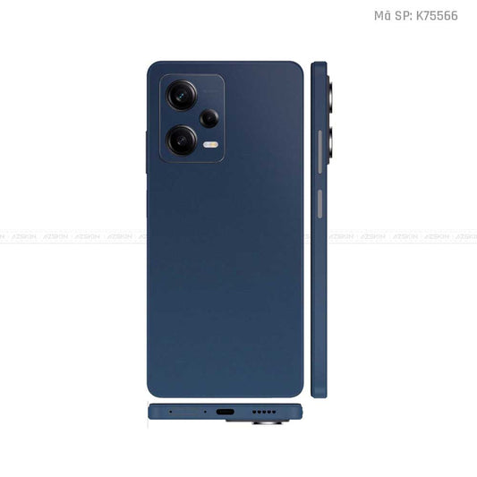 Dán Skin Xiaomi Redmi Note 12 Series Màu Xanh Than | K75566