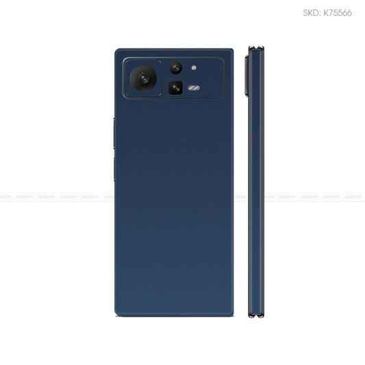 Dán Skin Điện Thoại Xiaomi Mix Fold Series Màu Xanh Tím | K75566