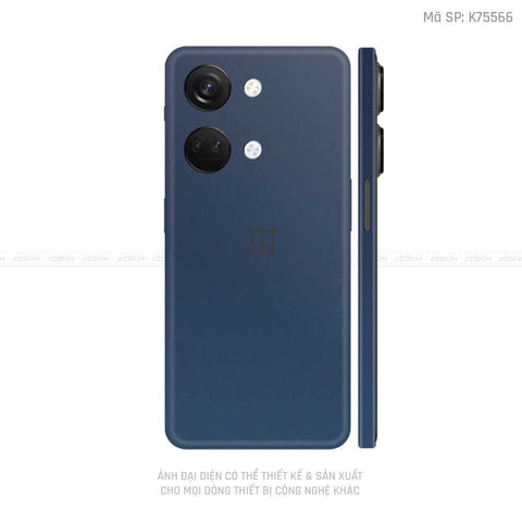 Dán Skin Oneplus Nord Series Chuyển Màu Xanh Tím Than | K75566