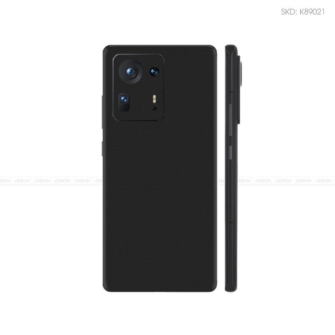 Dán Skin Điện Thoại Xiaomi Mi Mix Series Màu Đen | K89021