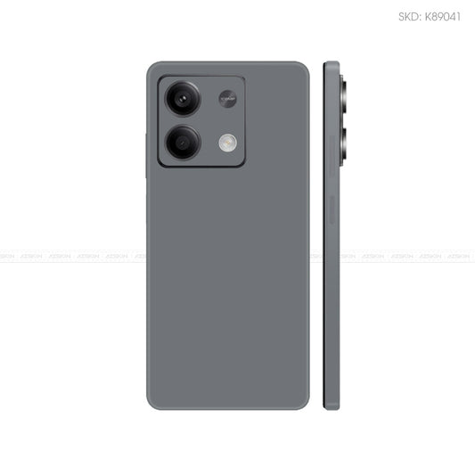 Dán Skin Điện Thoại Xiaomi Redmi 13 Series Màu Xám Xi Măng | K89041