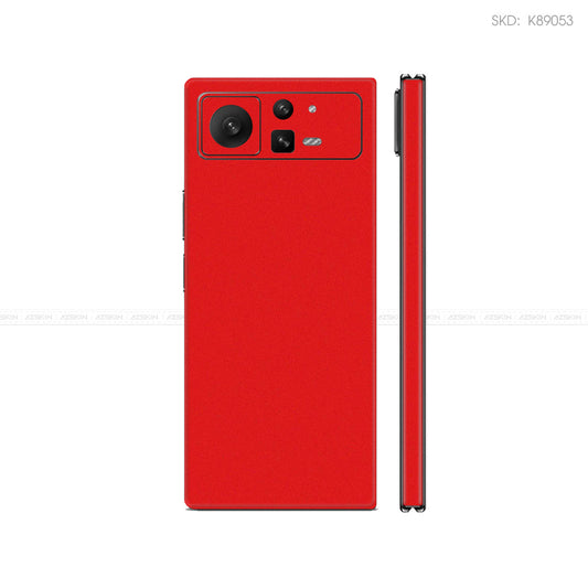 Dán Skin Điện Thoại Xiaomi Mix Fold Series Màu Đỏ | K89053