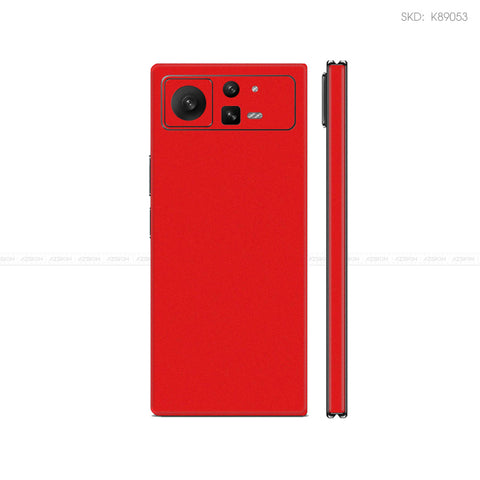Dán Skin Điện Thoại Xiaomi Mix Fold Series Màu Đỏ | K89053