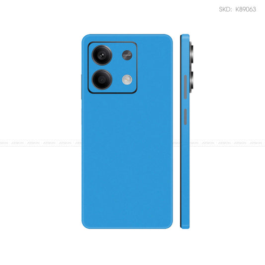 Dán Skin Điện Thoại Xiaomi Redmi 13 Series Màu Xanh Biển | K89063