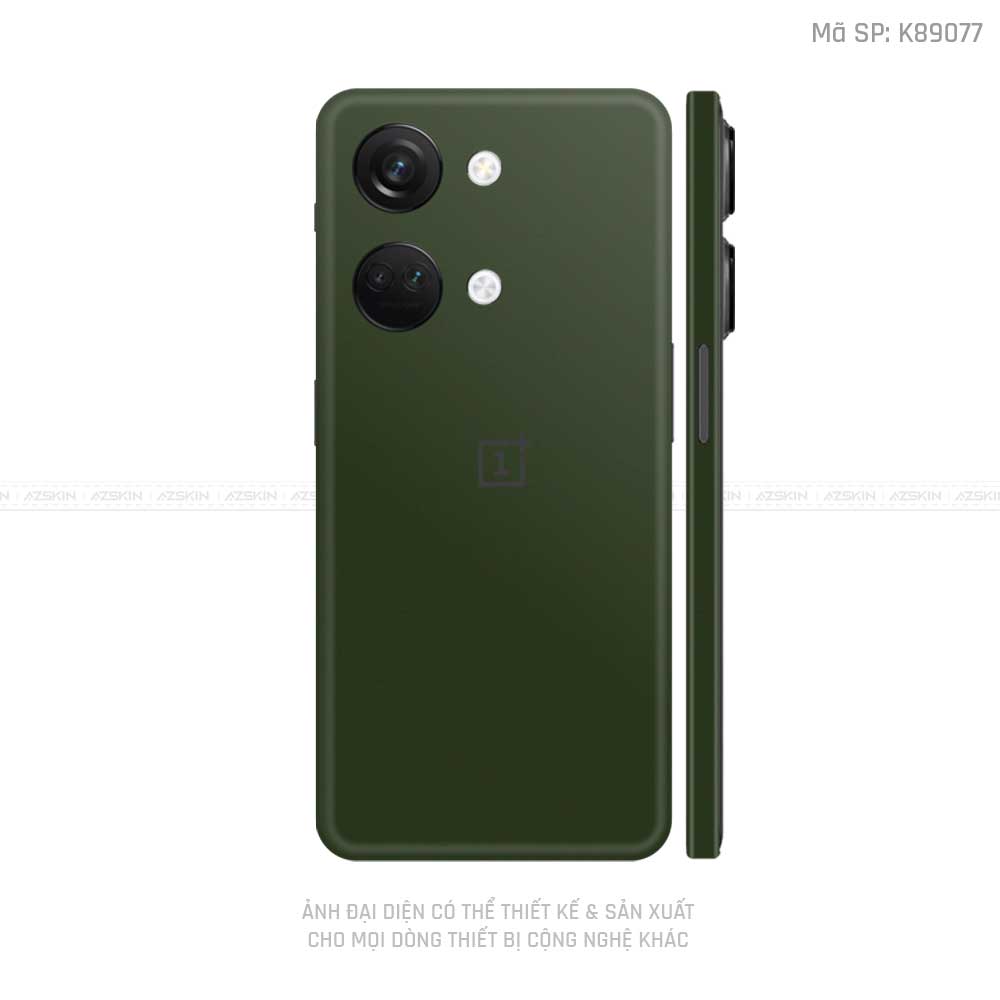 Dán Skin Oneplus Nord Series Chuyển Màu Xanh Lục | K89077
