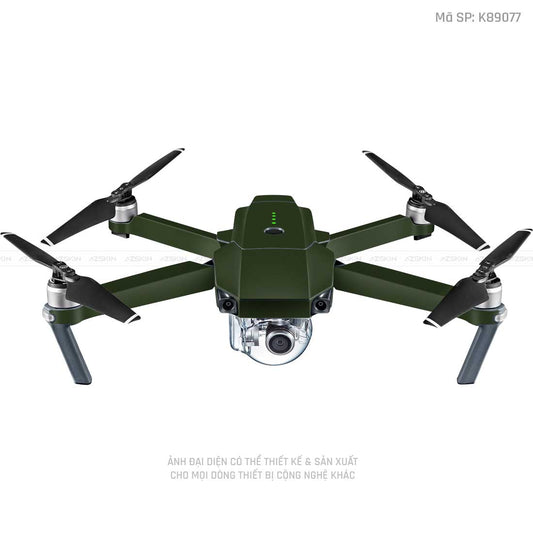 Dán Skin Flycam Màu Xanh Rêu | K89077