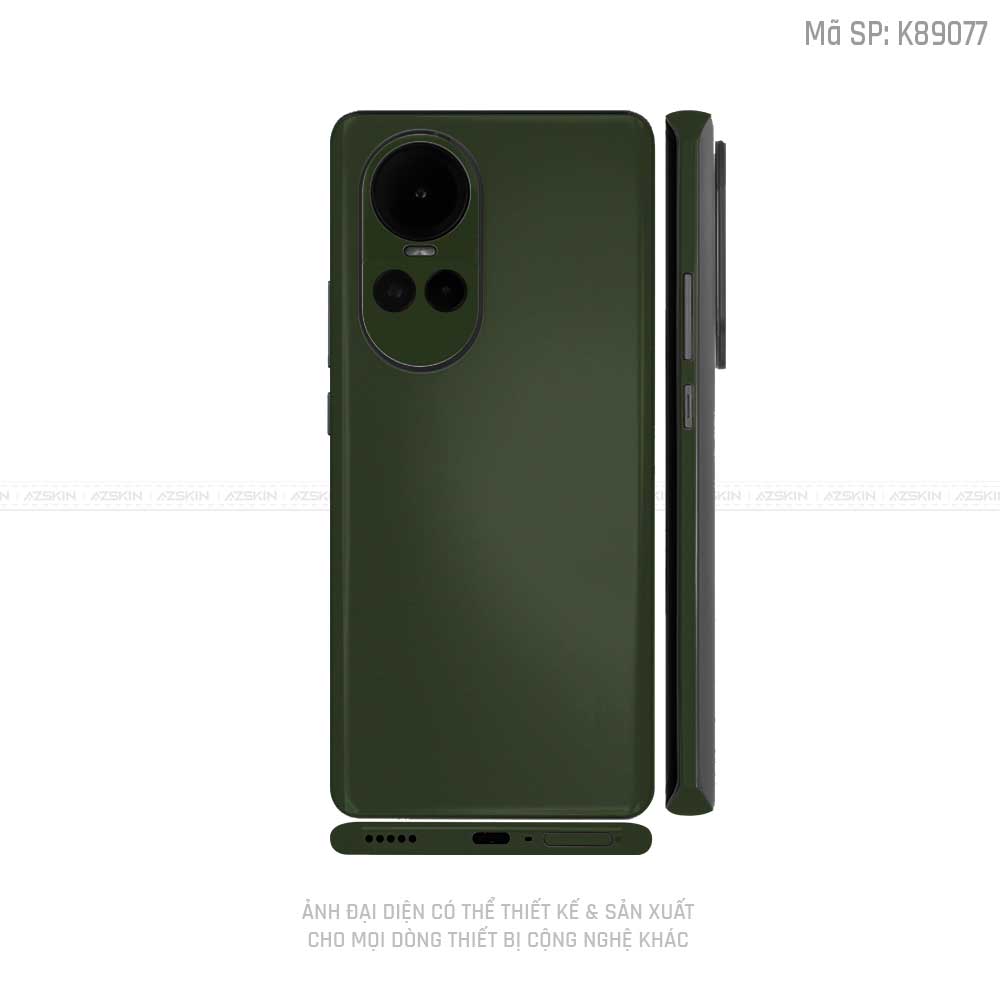 Dán Skin Điện Thoại OPPO Reno Series Chuyển Màu Xanh Lục | K89077