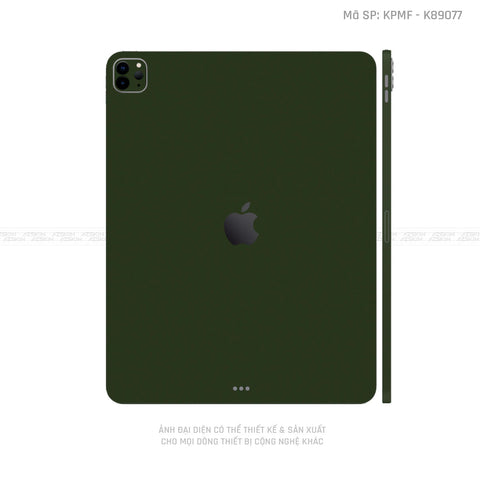 Dán Skin IPad Mini Series Đổi Màu Xanh Rêu | K89077