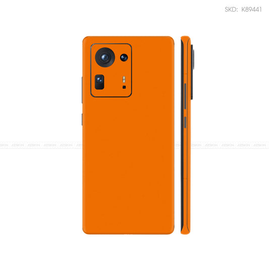 Dán Skin Điện Thoại Xiaomi Mi Mix Series Màu Cam | K89441