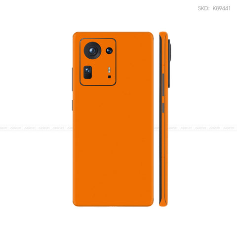 Dán Skin Điện Thoại Xiaomi Mi Mix Series Màu Cam | K89441