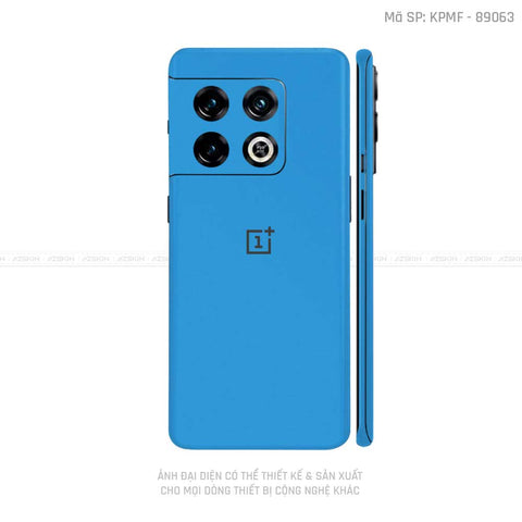 Dán Skin Oneplus 10 Series Màu Xanh Dương | K89063