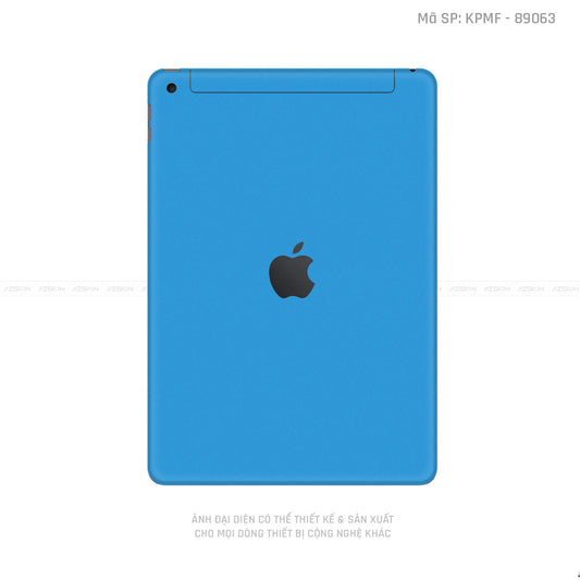 Dán Skin IPad Gen Màu Chuyền Màu Xanh Dương | K89063