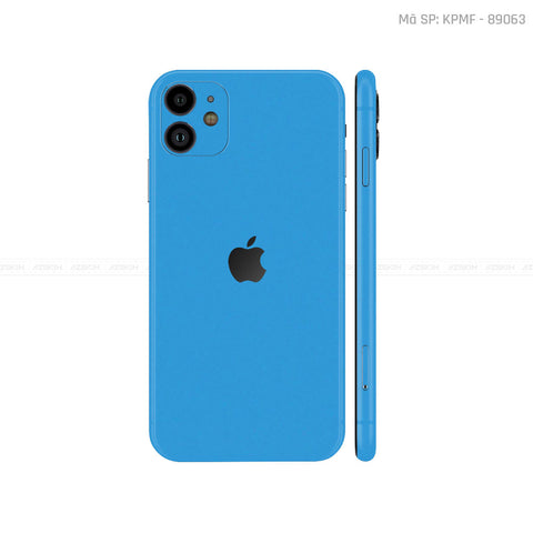 Dán Skin IPhone 11 Series Đổi Màu Xanh Dương | K89063
