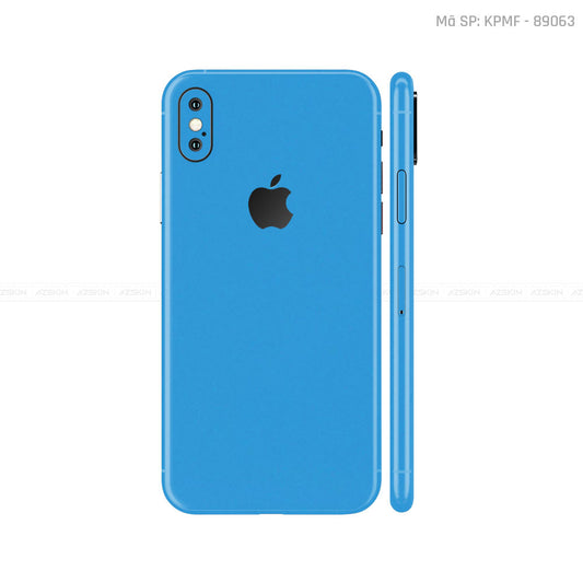 Dán Skin IPhone X Series Đổi Màu Xanh Dương | K89063