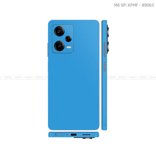 Dán Skin Xiaomi Redmi Note 12 Series Màu Xanh Biển | K89063