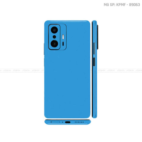 Dán Skin Xiaomi 11 Series Màu Xanh Lam | K89063
