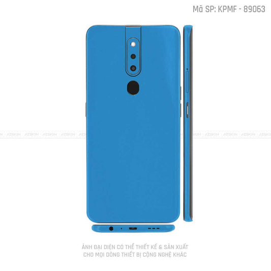 Miếng Dán Skin Điện Thoại OPPO F Series Chuyển Màu Xanh Dương | K89063