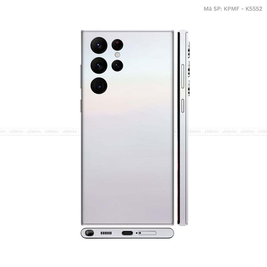 Dán Skin Galaxy S22 Series Màu Trắng Ngọc Trai | K5552