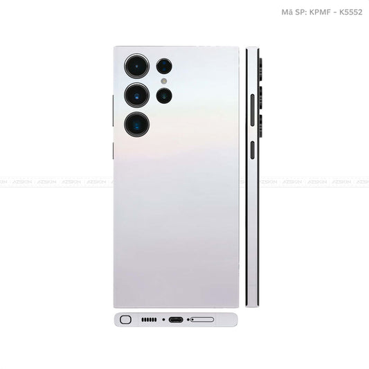 Dán Skin Galaxy S23 Series Màu Trắng Ngọc Trai | K75552