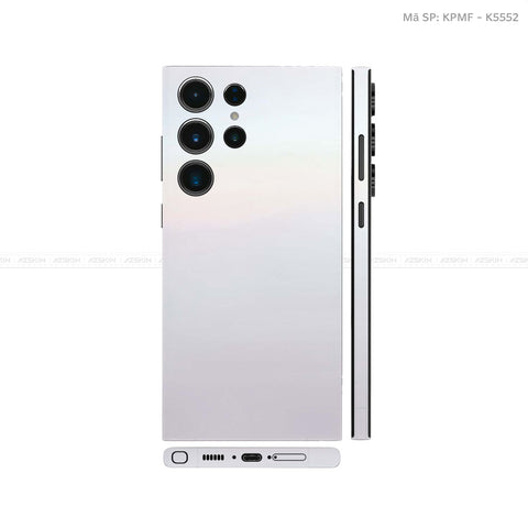 Dán Skin Galaxy S23 Series Màu Trắng Ngọc Trai | K75552