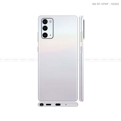 Dán Skin Galaxy Note 20 Series Màu Trắng Ngọc Trai | K5552