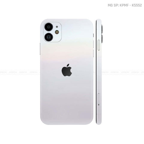 Dán Skin IPhone 11 Series Màu Trắng Ngọc Trai | K75552