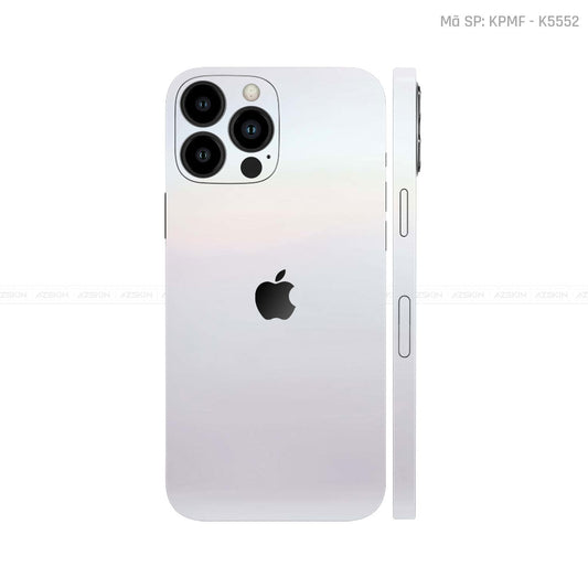 Dán Skin IPhone 14 Series Đổi Màu Trắng Ngọc Trai | K5552