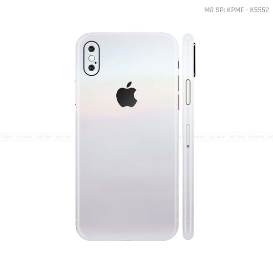 Dán Skin IPhone X Series Đổi Màu Trắng Ngọc Trai | K75552