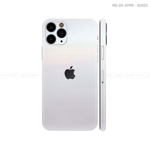 Dán Skin IPhone 11 Series Màu Trắng Ngọc Trai | K75552