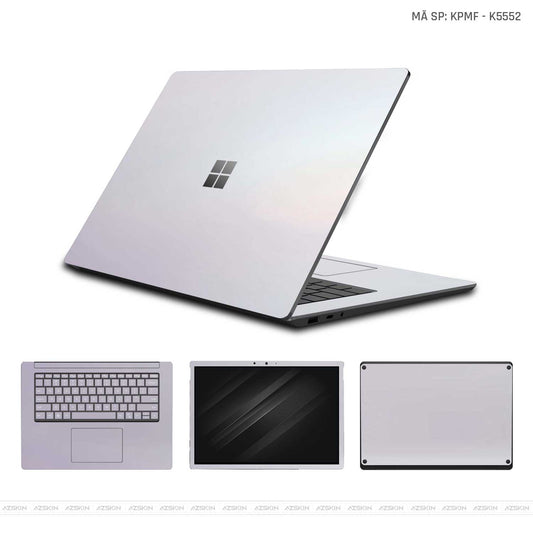 Dán Skin Laptop Surface Đổi Màu Trắng Ngọc Trai | K75552