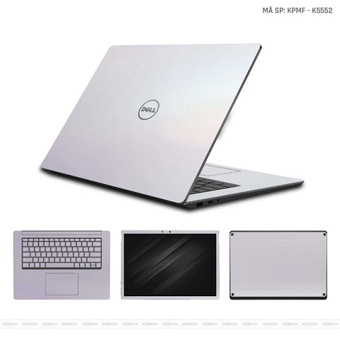 Skin Laptop Dell Đổi Màu Trắng Ngọc Trai | K5552