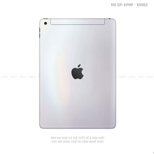 Dán Skin IPad Gen Màu Chuyền Màu Trắng Ngọc Trai | K5552