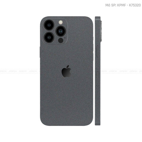 Dán Skin IPhone 13 Series Màu Xám Metallic | K75320