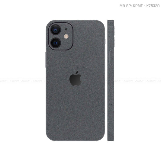 Dán Skin IPhone 12 Series Đổi Màu Xám Metallic