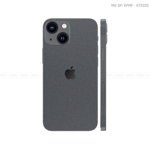Dán Skin IPhone 13 Series Màu Xám Metallic | K75320