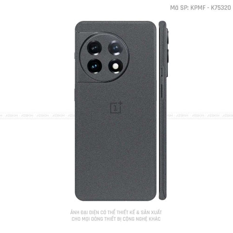 Dán Skin Oneplus 12 Series Màu Xám Metallic | K75320