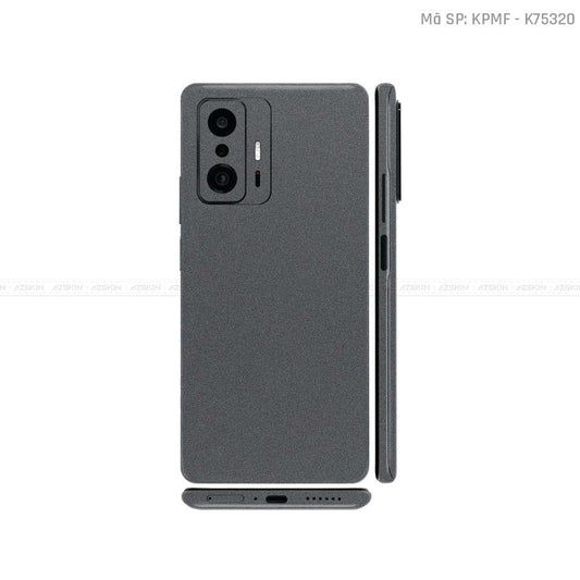 Dán Skin Xiaomi 11 Series Màu Xám Nhôm | K75320