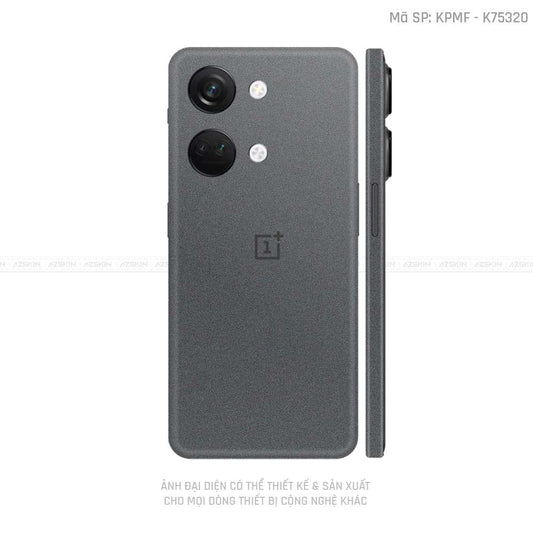 Dán Skin Oneplus Nord Series Màu Xám Nhôm | VN03