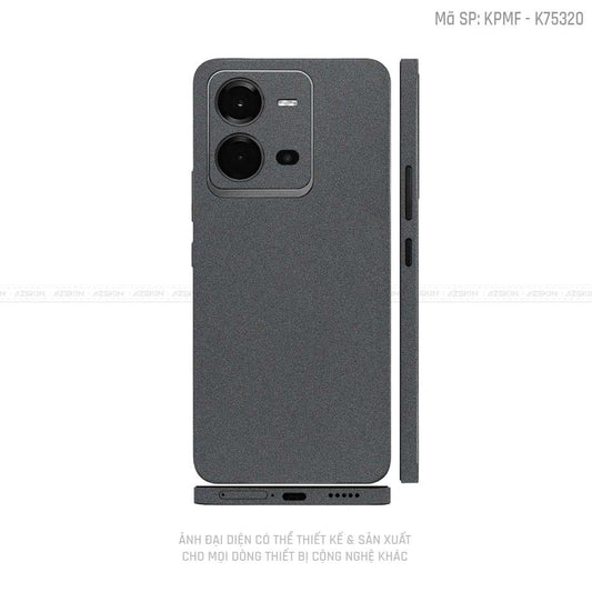 Dán Skin Vivo V Series Màu Xám Nhôm | VN03