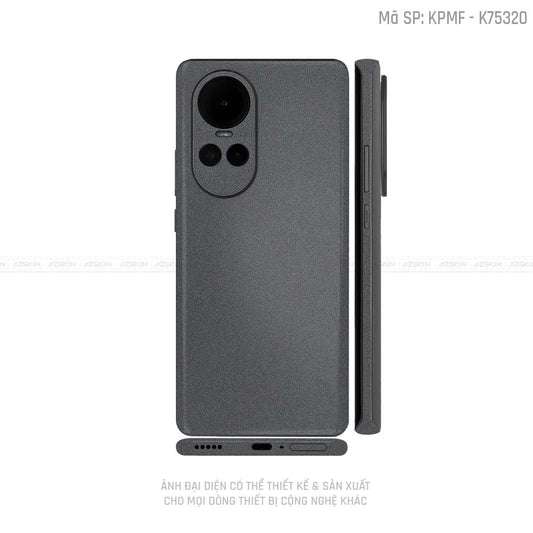 Dán Skin Điện Thoại OPPO Reno Series Màu Xám Nhôm | VN03
