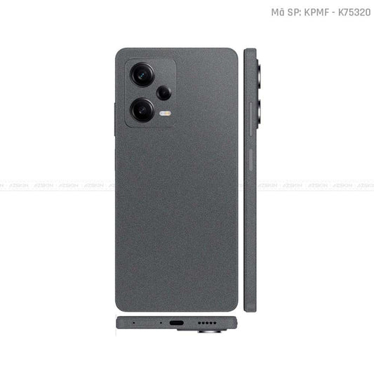 Dán Skin Xiaomi Redmi Note 12 Series Màu Xám | K75320