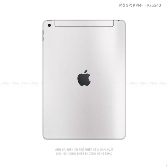 Dán Skin IPad Gen Màu Chuyền Màu Trắng Sứ | K75540
