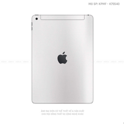 Dán Skin IPad Gen Màu Chuyền Màu Trắng Sứ | K75540