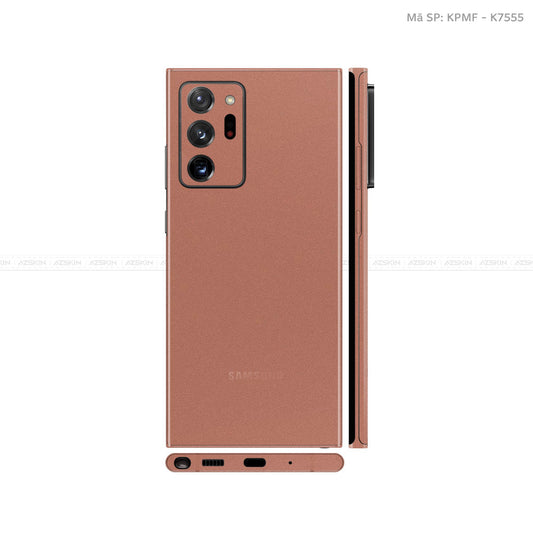 Dán Skin Galaxy Note 20 Series Màu Vàng Hồng | K7555