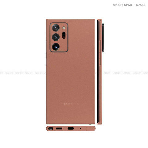 Dán Skin Galaxy Note 20 Series Màu Vàng Hồng | K7555