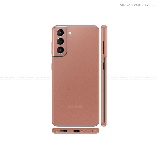 Dán Skin Galaxy S21 Series Đổi Màu Vàng Hồng | K7555
