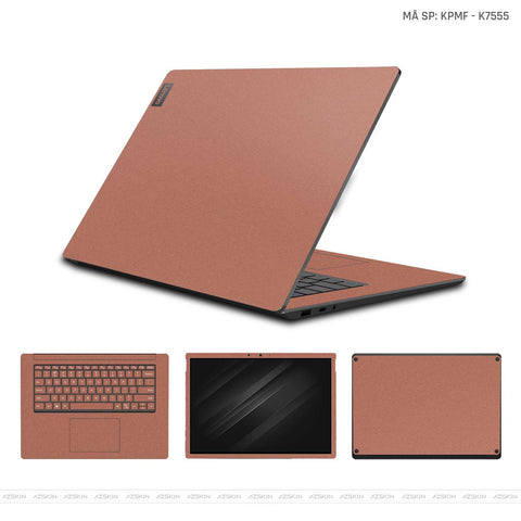 Dán Skin Laptop Lenovo Đổi Màu Vàng Hồng | K7555