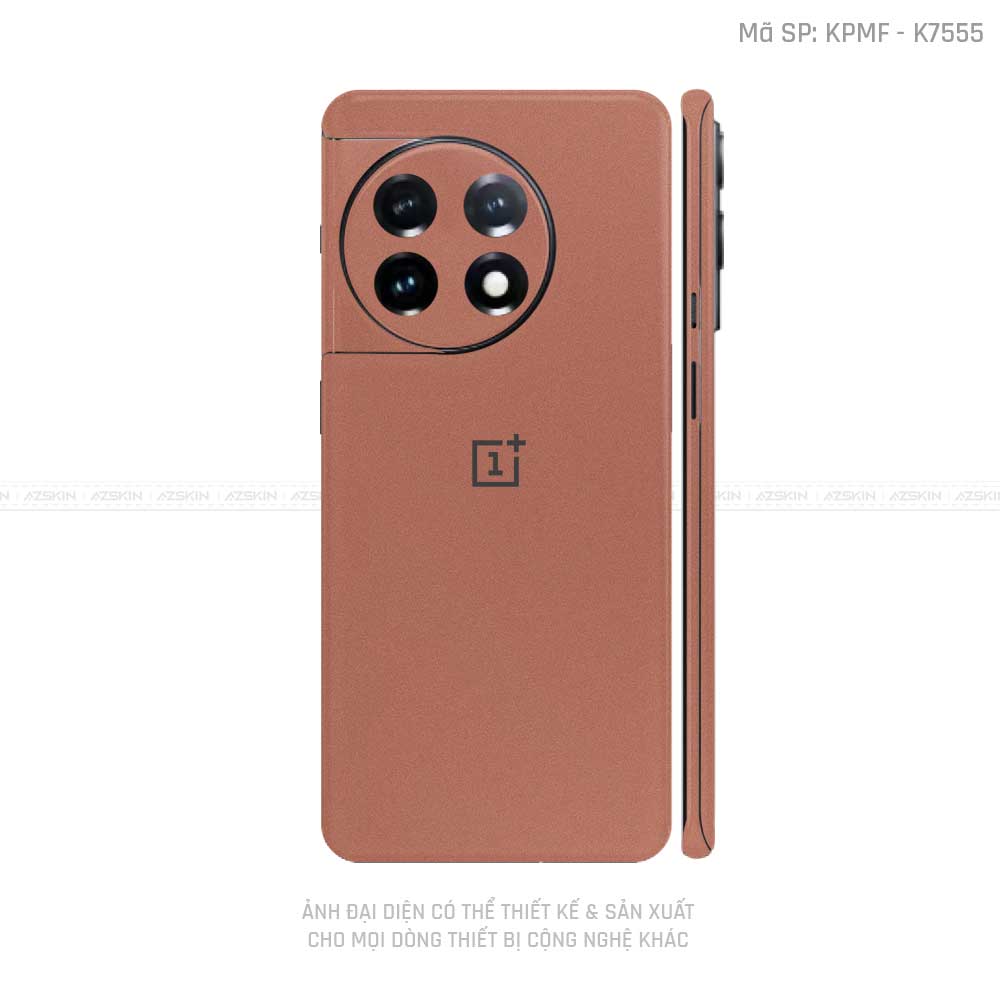 Dán Skin Oneplus 12 Series Màu Vàng Hồng | K7555