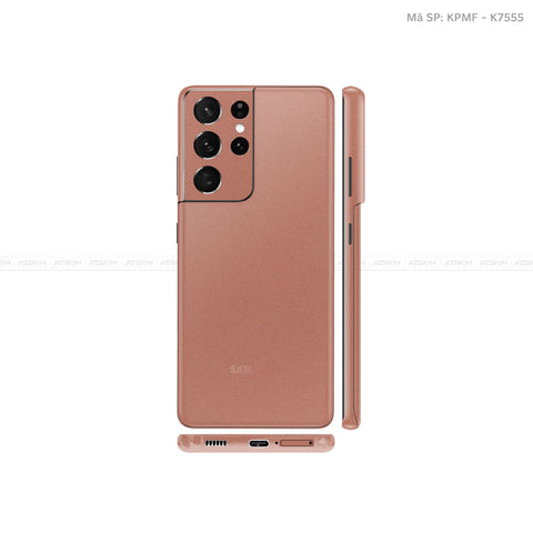 Dán Skin Galaxy S21 Series Đổi Màu Vàng Hồng | K7555